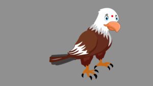 EAGLE BIRDS CARETOON CHARACTER CJS1